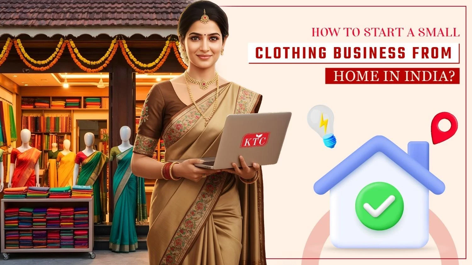 How to Start a Small Clothing Business from Home in India?