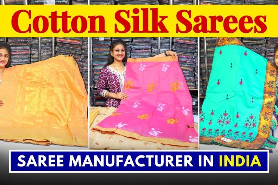 Cotton Silk Saree Manufacturer