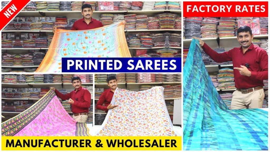 Printed Saree Manufacturer