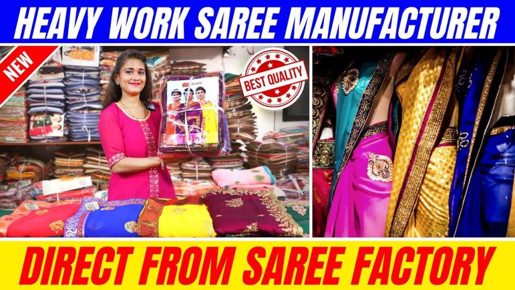 Saree Wholesale Market in Surat