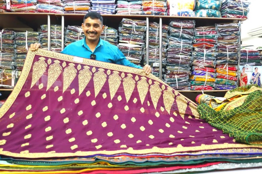 Partywear Sarees Wholesaler in Surat