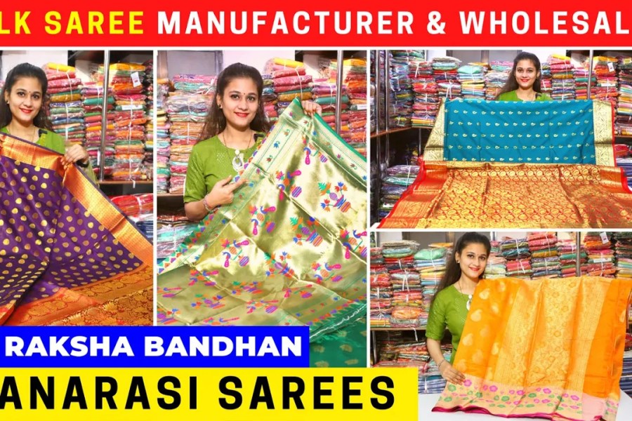 Banarasi Jacquard Silk Saree Manufacturer in West Bengal