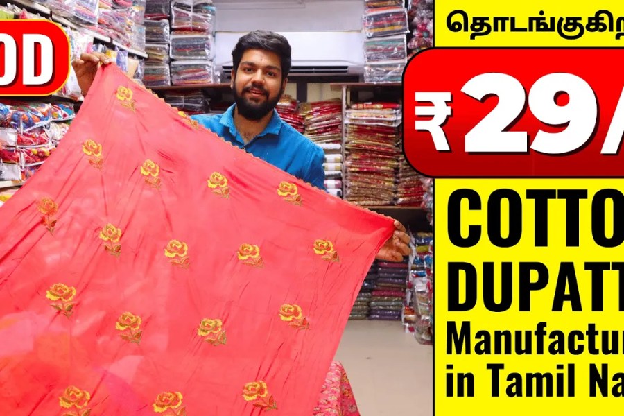 Cotton Dupatta Manufacturer in Chennai