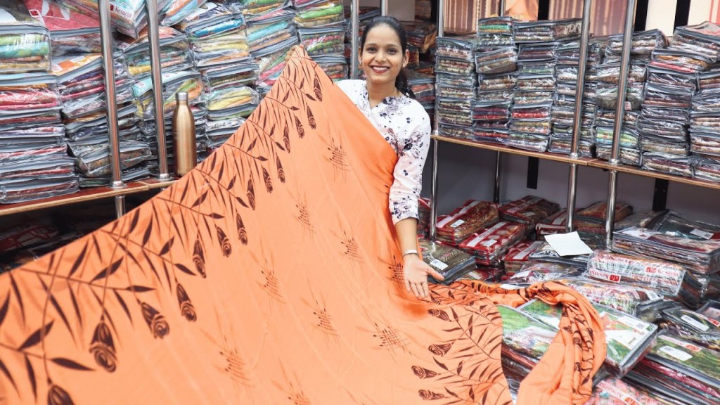Printed Saree Wholesaler in India